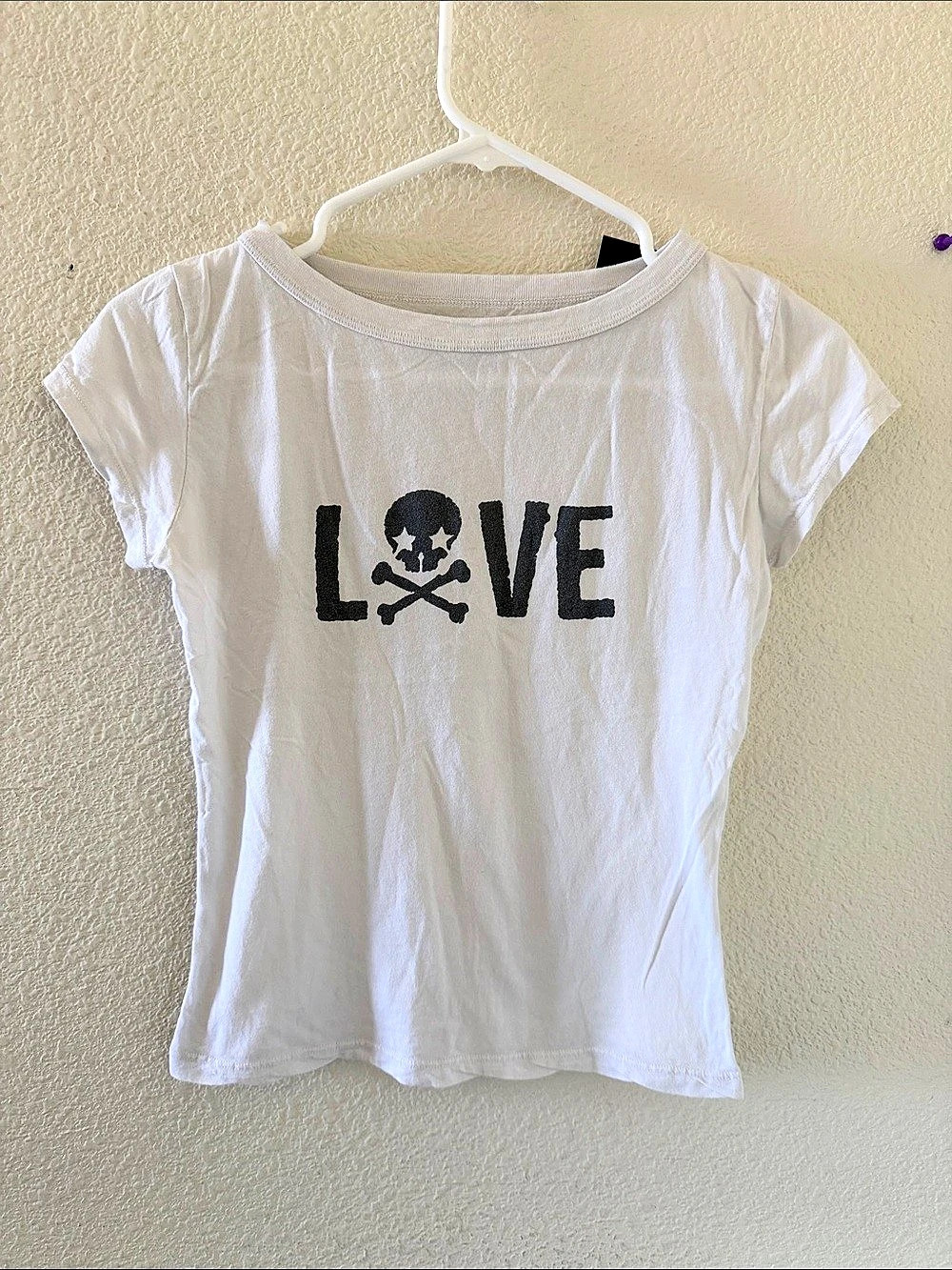 Brandy melville Elodie Love skull top